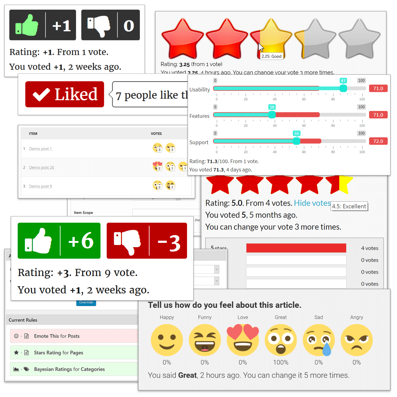 GD Rating System Pro